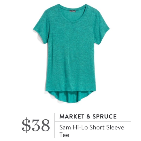 Market & Spruce Tops - Market & Spruce (Stitchfix) Green Tunic